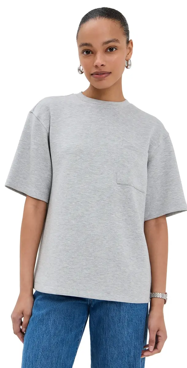 LE BOP Caroline Tee Heather Grey L | Image 1 LE BOP Caroline Tee Heather Grey L | Image 1
