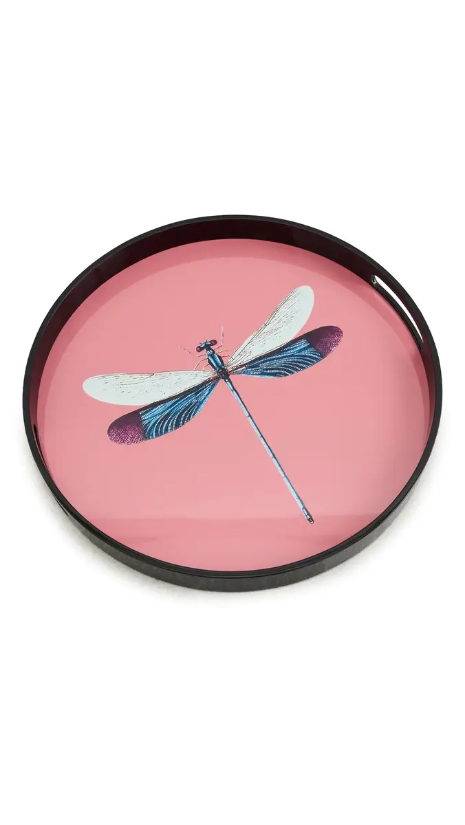 LES OTTOMANS Dragonfly Lacquered Tray | Thumbnail 5