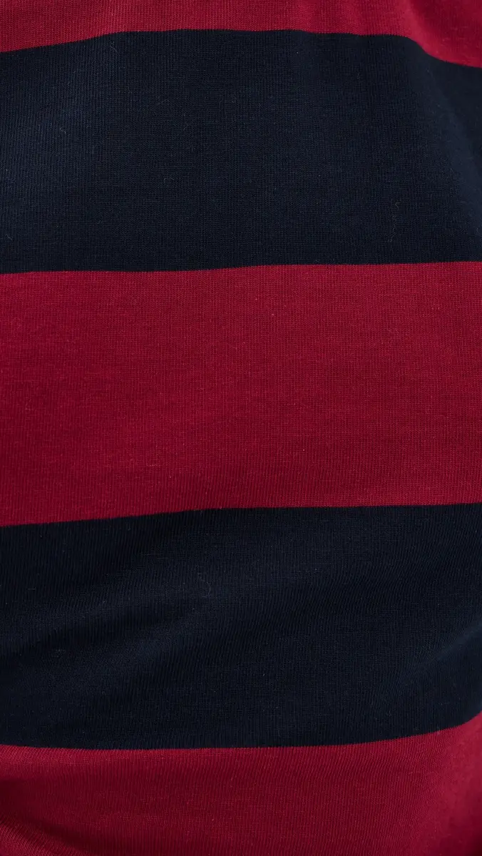 LIONESS In Transit Tee Burgundy Stripe | Thumbnail 6 LIONESS In Transit Tee Burgundy Stripe | Thumbnail 6
