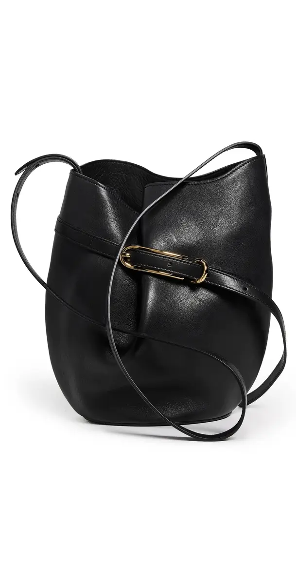 Liffner Belted Bucket Bag Black One Size | Image 1 Liffner Belted Bucket Bag Black One Size | Image 1