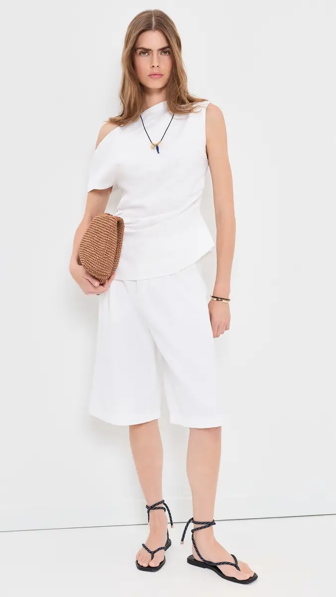 VRG GRL Eilish Linen Top | Thumbnail 5