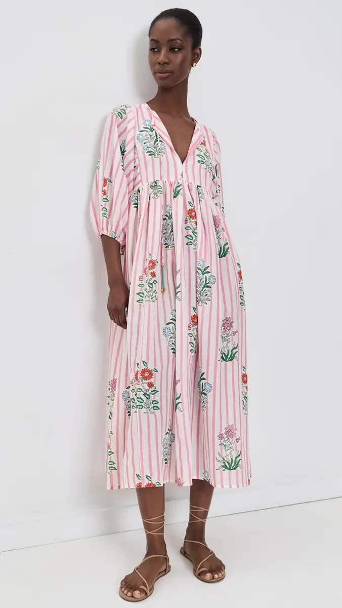 Bell Sylvie Cotton Maxi Tunic Dress | Thumbnail 2