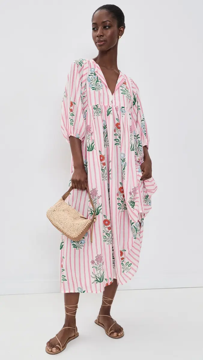 Bell Sylvie Cotton Maxi Tunic Dress | Thumbnail 5