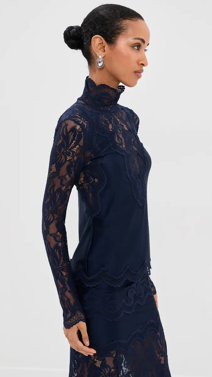 Rabanne Haut Lace Top | Thumbnail 4 Rabanne Haut Lace Top | Thumbnail 4