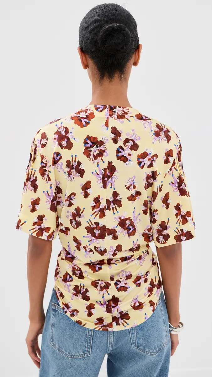 Rabanne Floral Top | Thumbnail 3 Rabanne Floral Top | Thumbnail 3