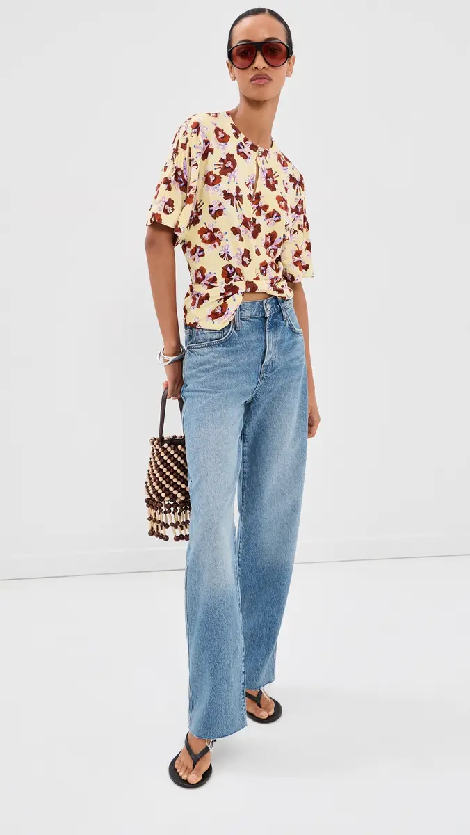 Rabanne Floral Top | Thumbnail 5 Rabanne Floral Top | Thumbnail 5