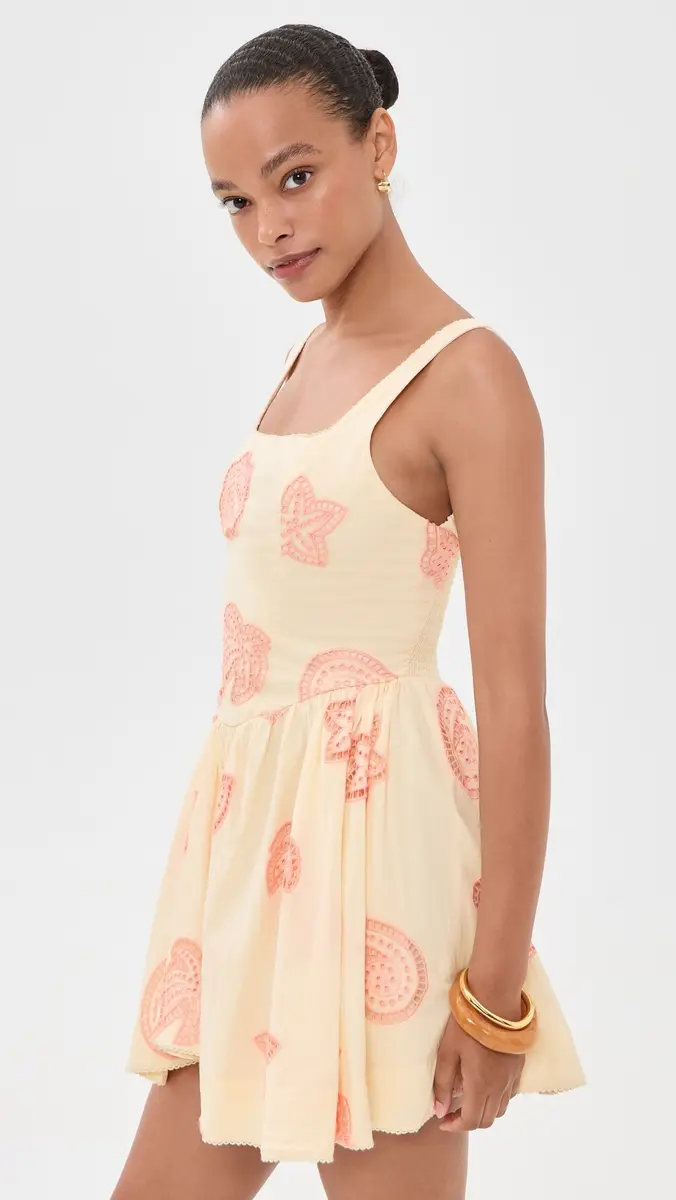 Agua Bendita Amonita Eyelet Mini Dress | Thumbnail 4 Agua Bendita Amonita Eyelet Mini Dress | Thumbnail 4
