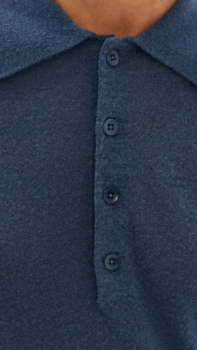 Tibi Mercerized Soft Wool Polo | Thumbnail 6 Tibi Mercerized Soft Wool Polo | Thumbnail 6