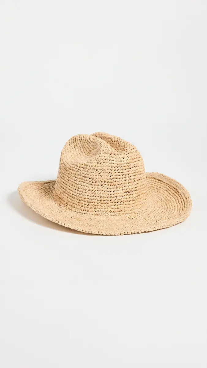Lack of color Raffia Cowboy Hat | Thumbnail 2 Lack of color Raffia Cowboy Hat | Thumbnail 2