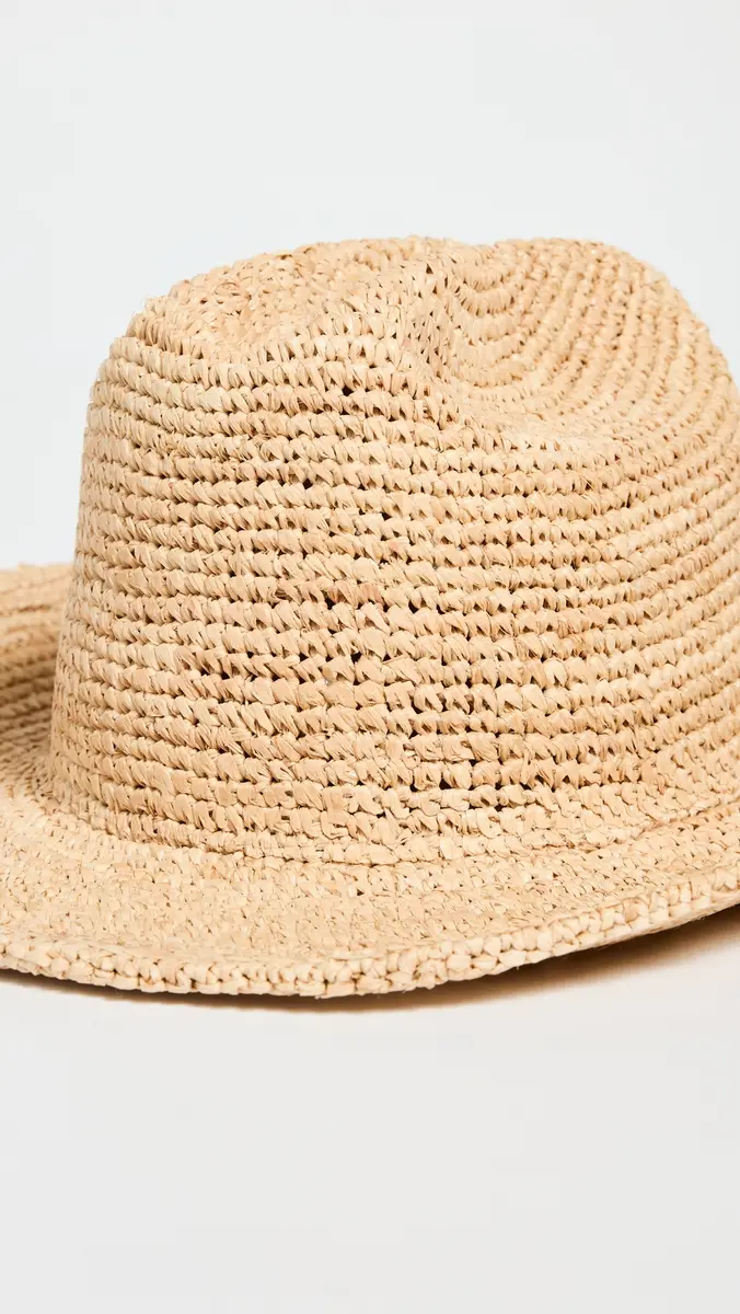 Lack of color Raffia Cowboy Hat | Thumbnail 4 Lack of color Raffia Cowboy Hat | Thumbnail 4