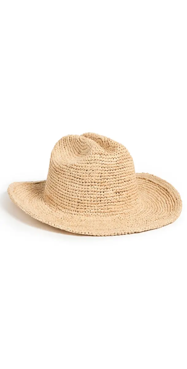 Lack of color Raffia Cowboy Hat Natural M | Image 1 Lack of color Raffia Cowboy Hat Natural M | Image 1