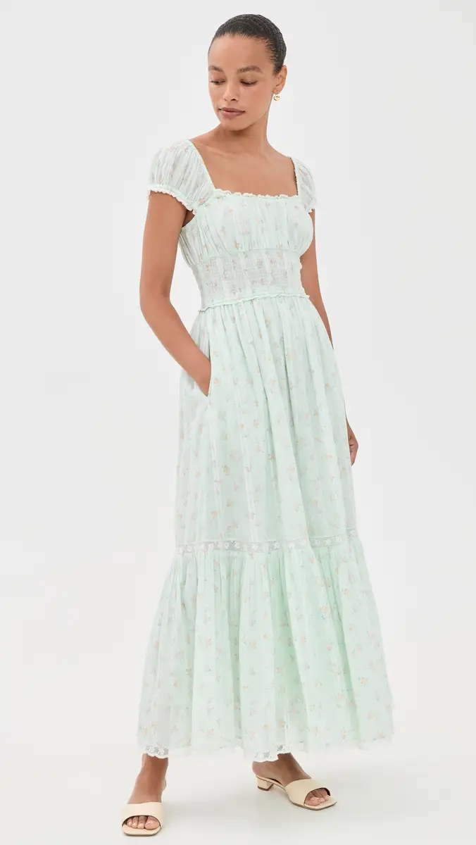 LoveShackFancy Lyssara Dress | Thumbnail 2 LoveShackFancy Lyssara Dress | Thumbnail 2
