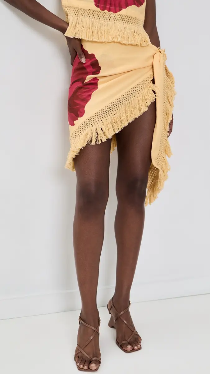 Farm Rio Fringe Skirt | Thumbnail 2