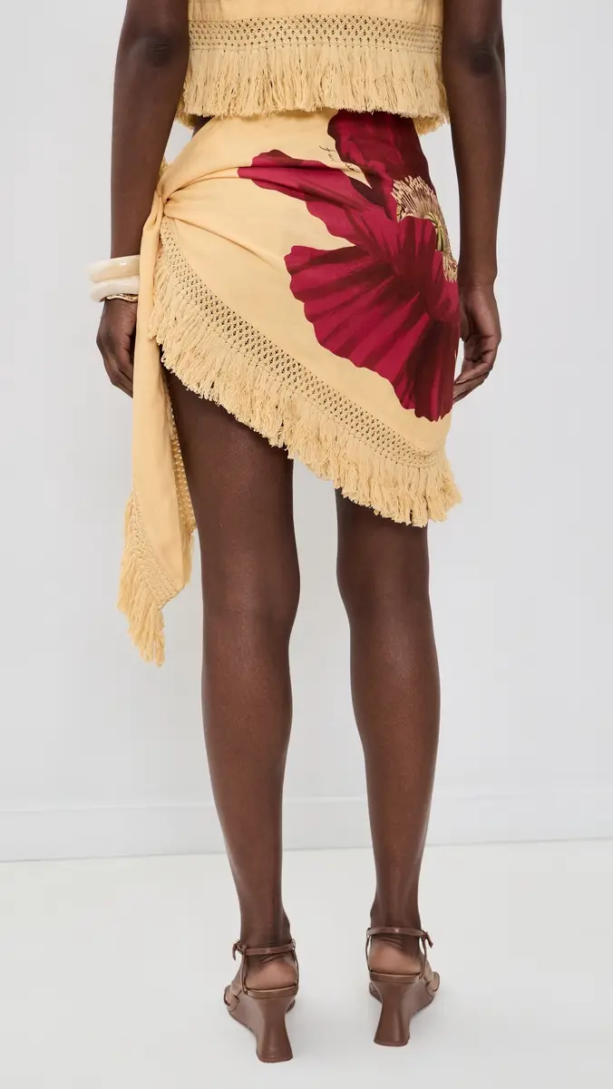 Farm Rio Fringe Skirt | Thumbnail 3