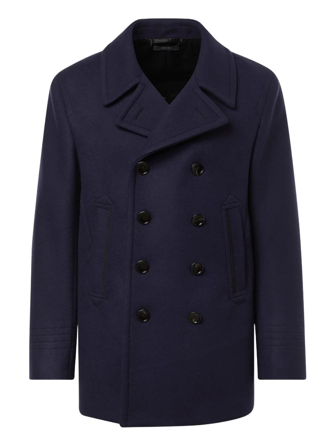 Wool felt peacoat Wool felt peacoat