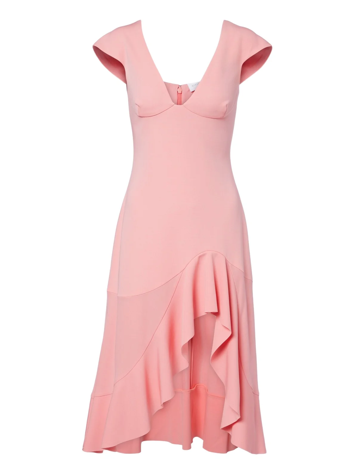 Stella McCartney Frill trim midi dress