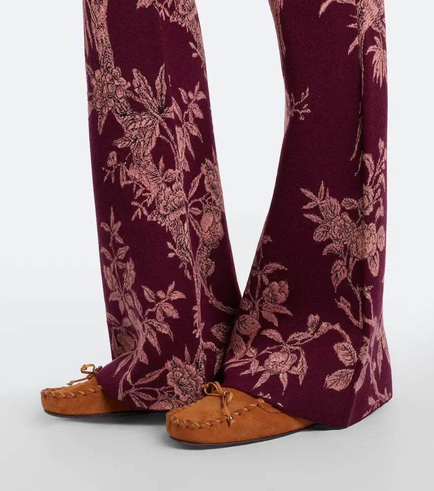Etro Wool-blend jacquard flared pants | Thumbnail 6 Etro Wool-blend jacquard flared pants | Thumbnail 6