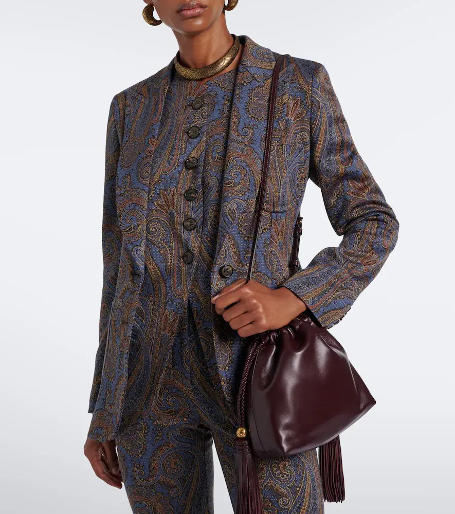 Etro Kalispera Mini leather crossbody bag | Thumbnail 2 Etro Kalispera Mini leather crossbody bag | Thumbnail 2
