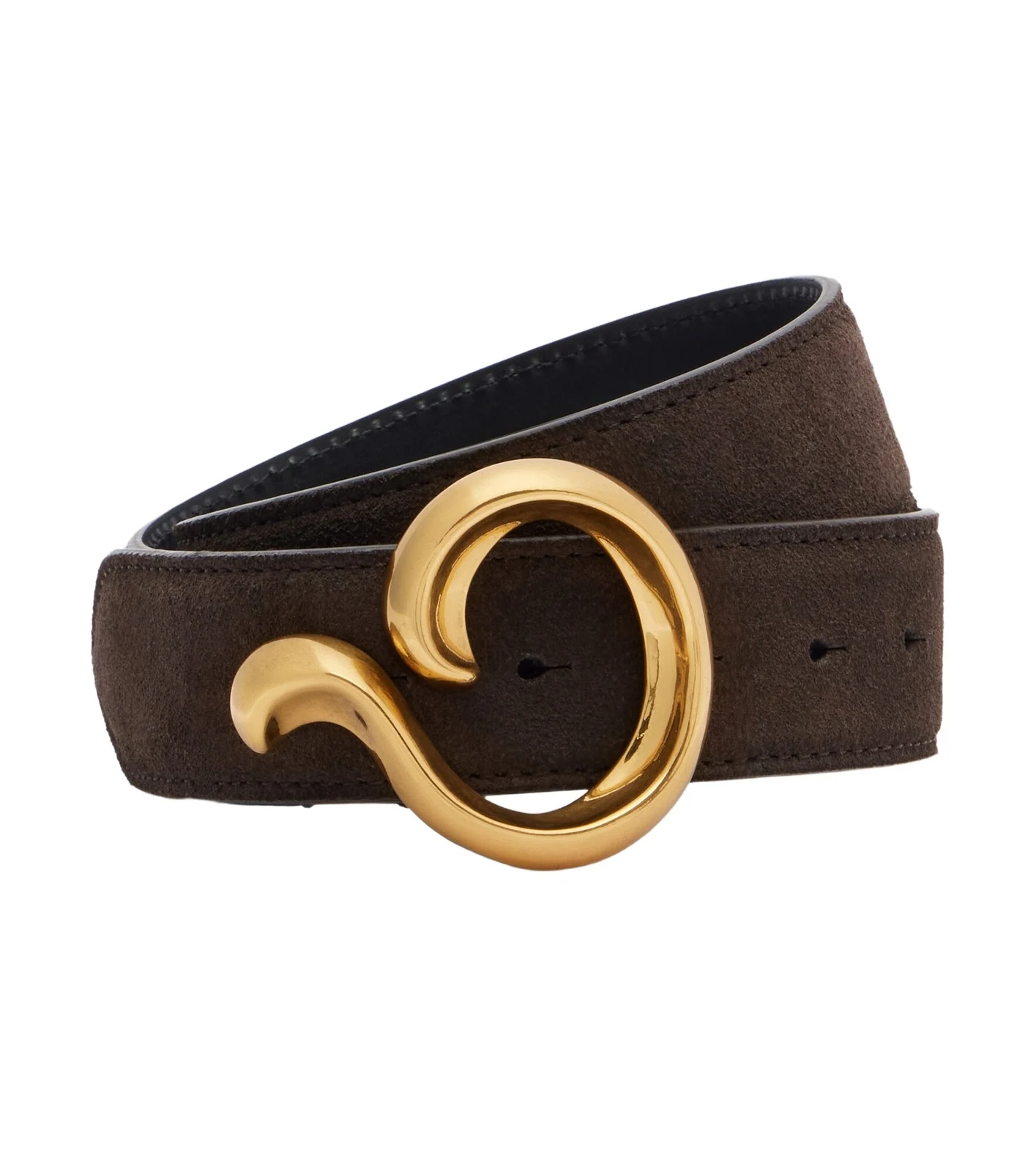 Suede belt