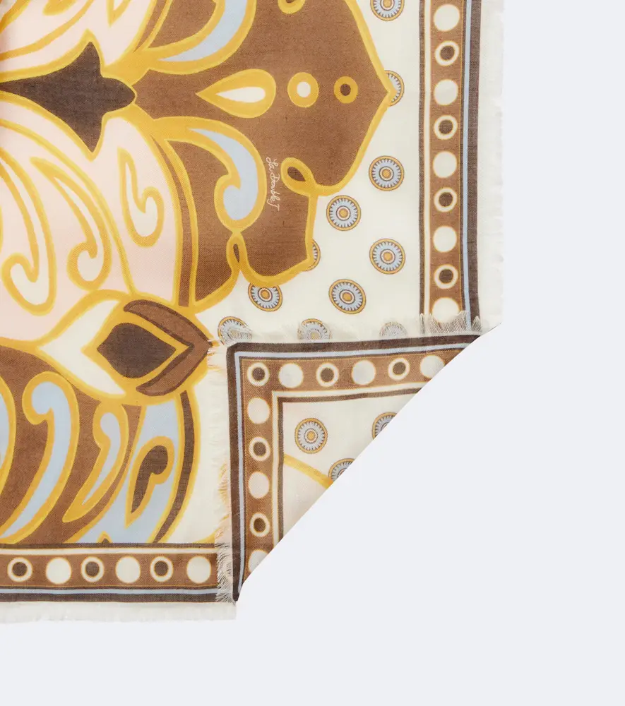 La DoubleJ Printed scarf | Thumbnail 2 La DoubleJ Printed scarf | Thumbnail 2