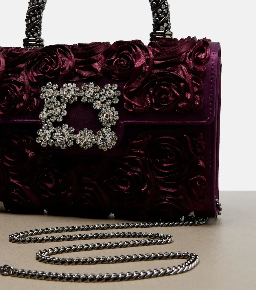 Roger Vivier Jewel Efflorescence Mini top-handle bag | Thumbnail 2 Roger Vivier Jewel Efflorescence Mini top-handle bag | Thumbnail 2