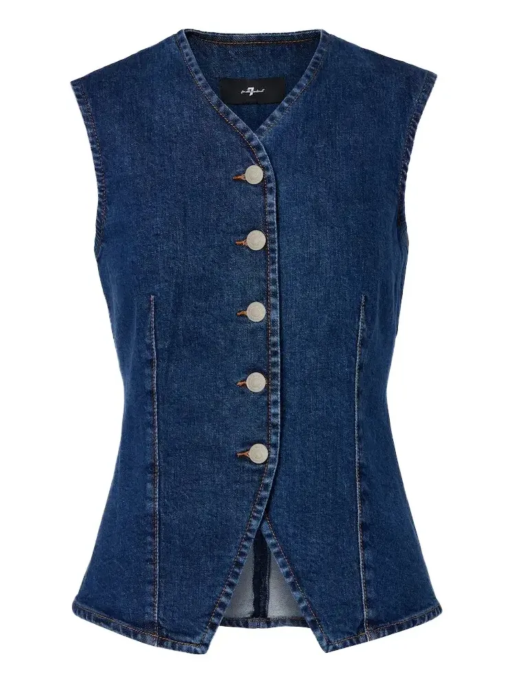 Lady denim vest Lady denim vest