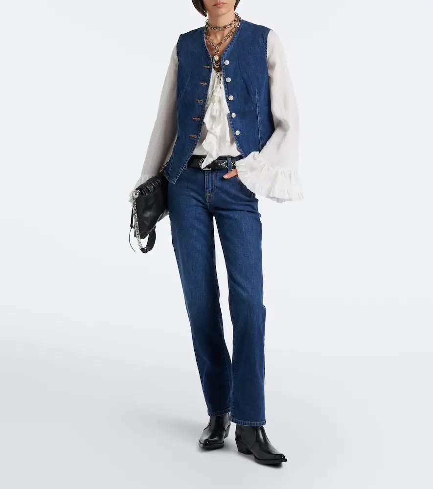 7 For All Mankind Calie straight jeans | Thumbnail 3 7 For All Mankind Calie straight jeans | Thumbnail 3