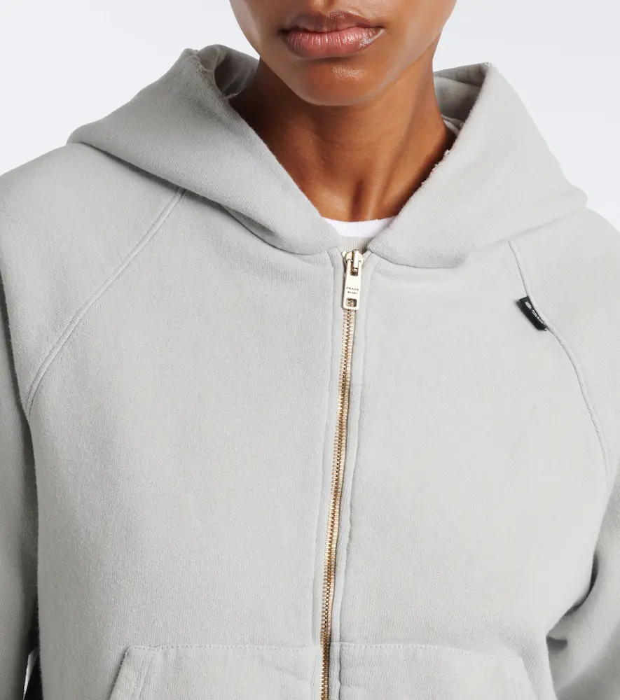 Prada Cotton jersey hoodie | Thumbnail 7 Prada Cotton jersey hoodie | Thumbnail 7
