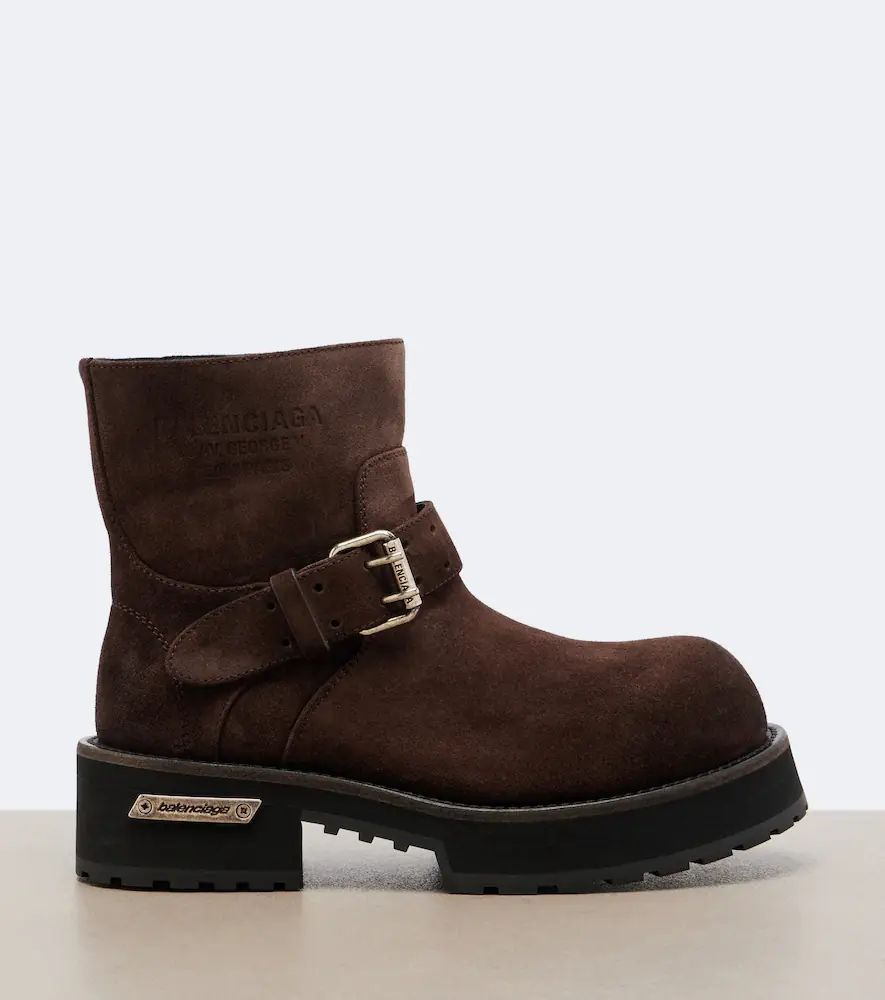 Balenciaga Venom Mini suede ankle boots | Thumbnail 3 Balenciaga Venom Mini suede ankle boots | Thumbnail 3