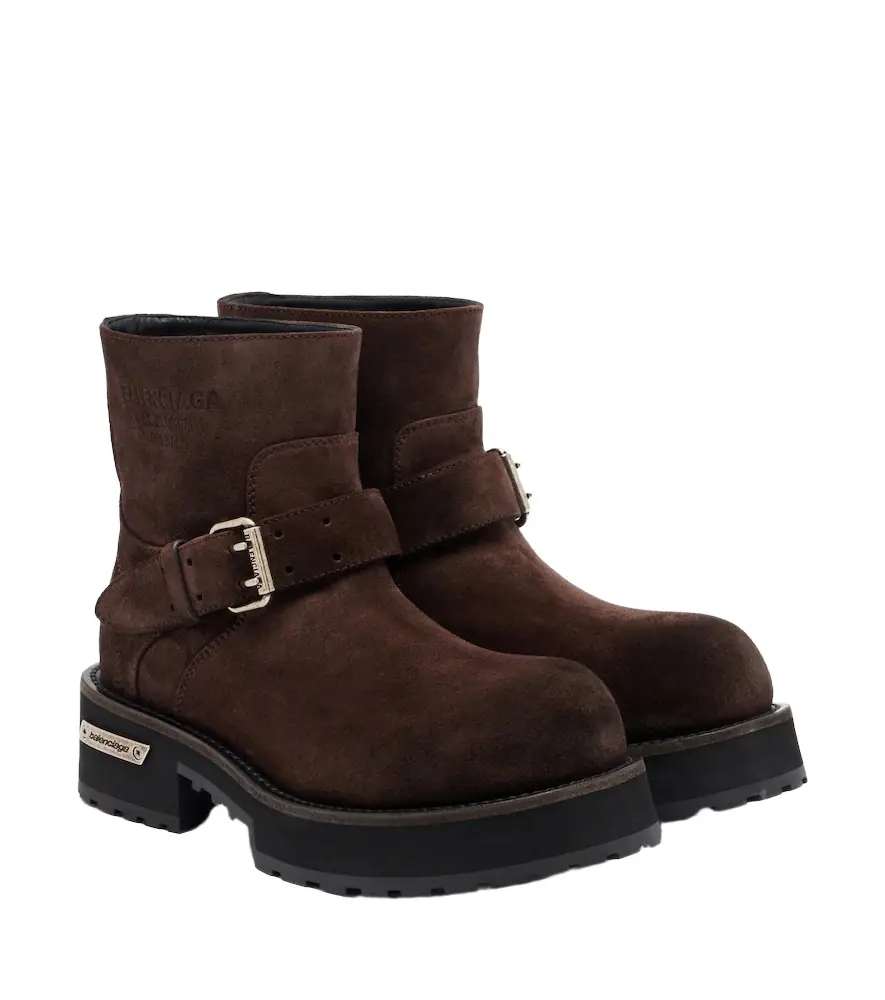 Balenciaga Venom Mini suede ankle boots | Image 1 Balenciaga Venom Mini suede ankle boots | Image 1