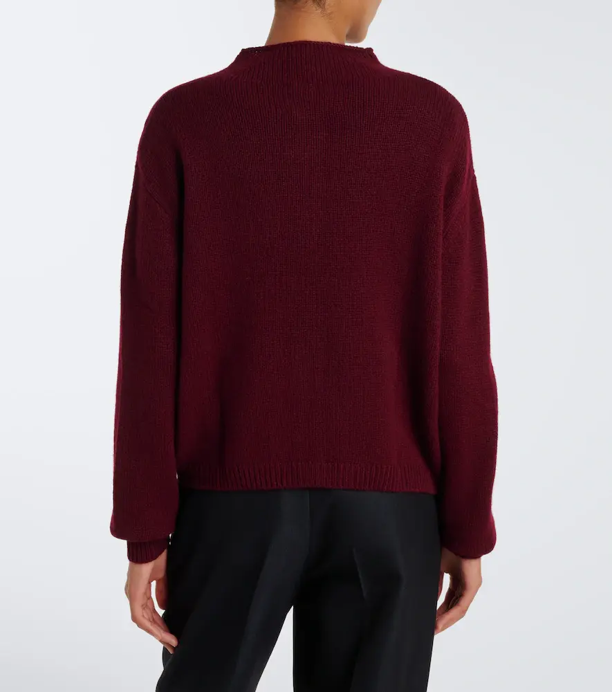 Lisa Yang Zirelle cashmere mockneck cardigan | Thumbnail 2