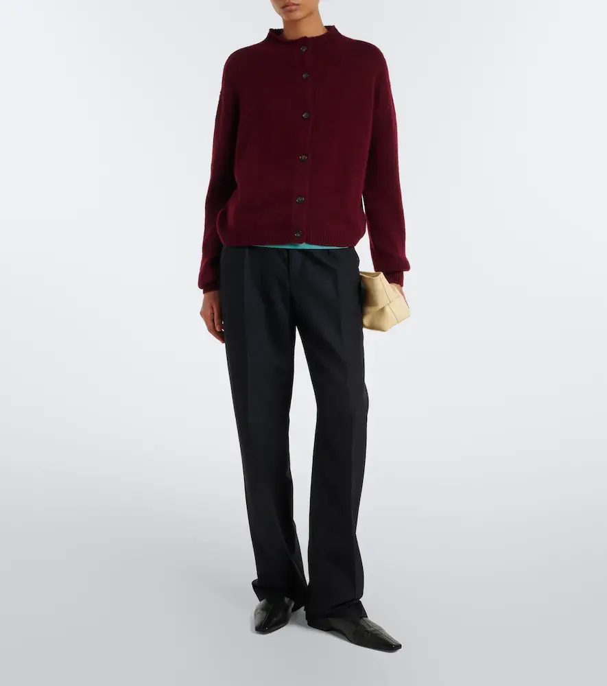 Lisa Yang Zirelle cashmere mockneck cardigan | Thumbnail 6