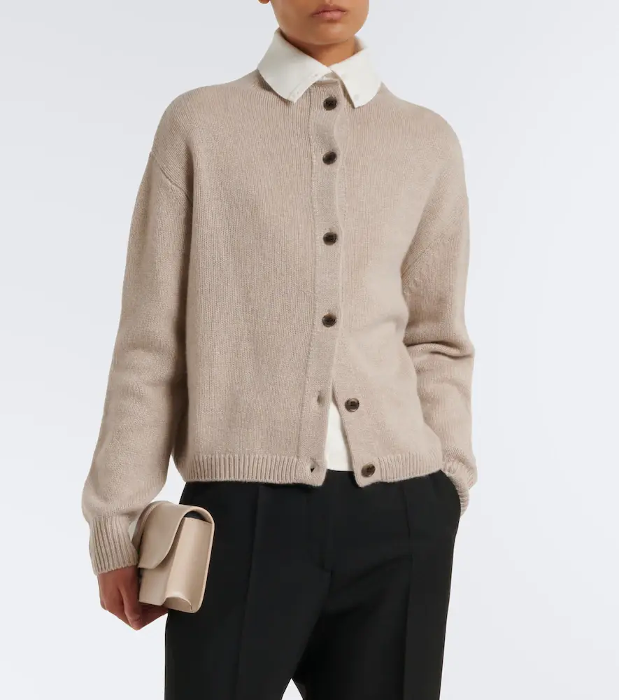 Lisa Yang Zirelle cashmere mockneck cardigan | Thumbnail 3 Lisa Yang Zirelle cashmere mockneck cardigan | Thumbnail 3