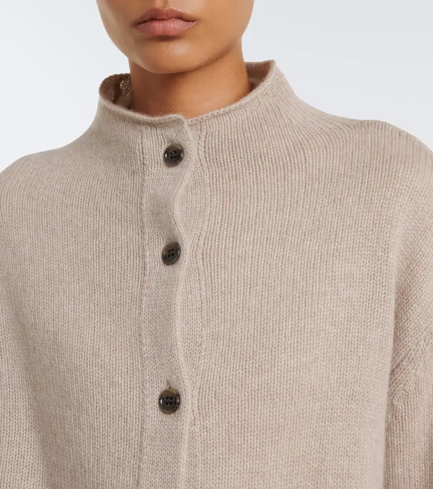Lisa Yang Zirelle cashmere mockneck cardigan | Thumbnail 6 Lisa Yang Zirelle cashmere mockneck cardigan | Thumbnail 6