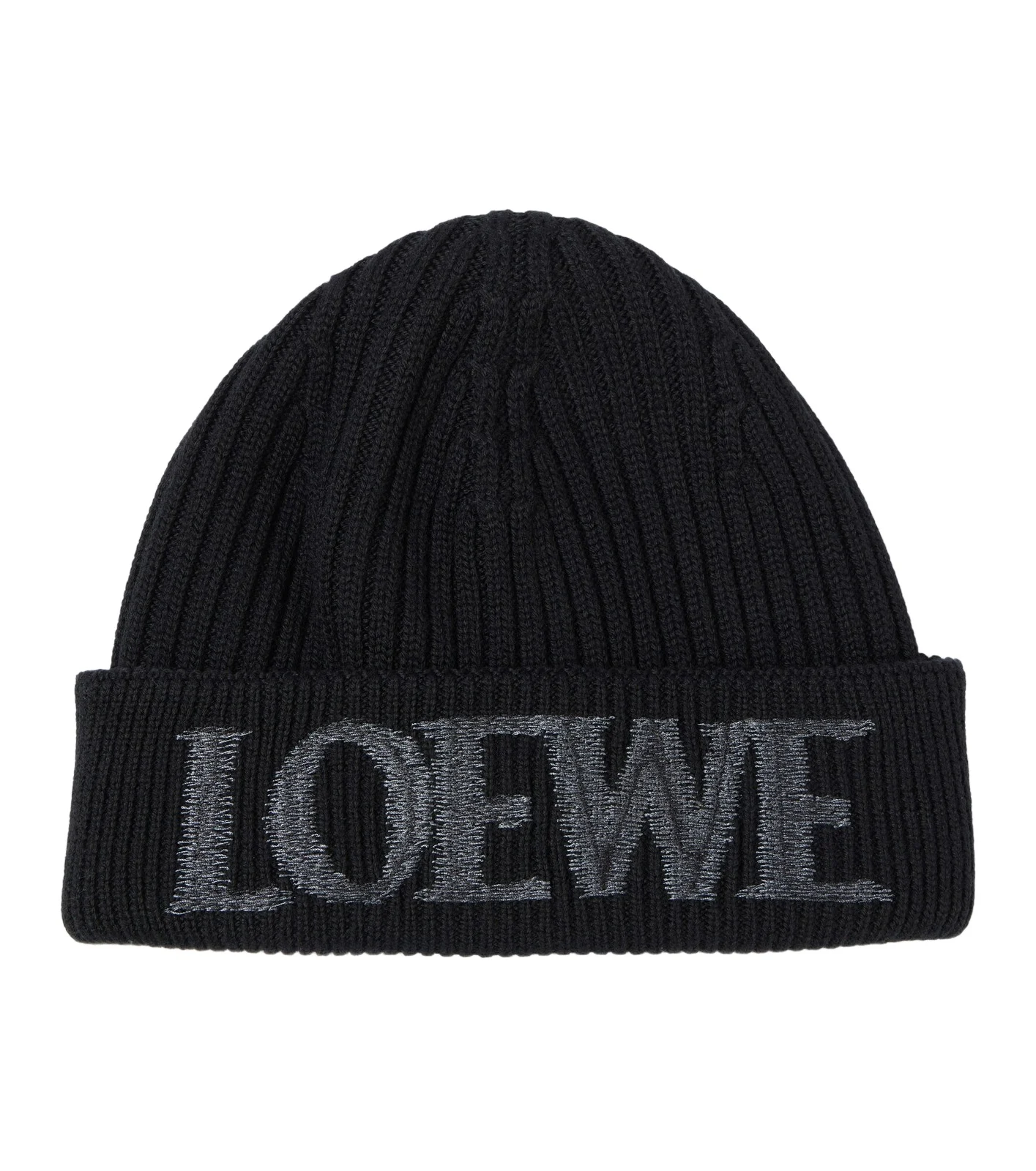 Logo wool beanie