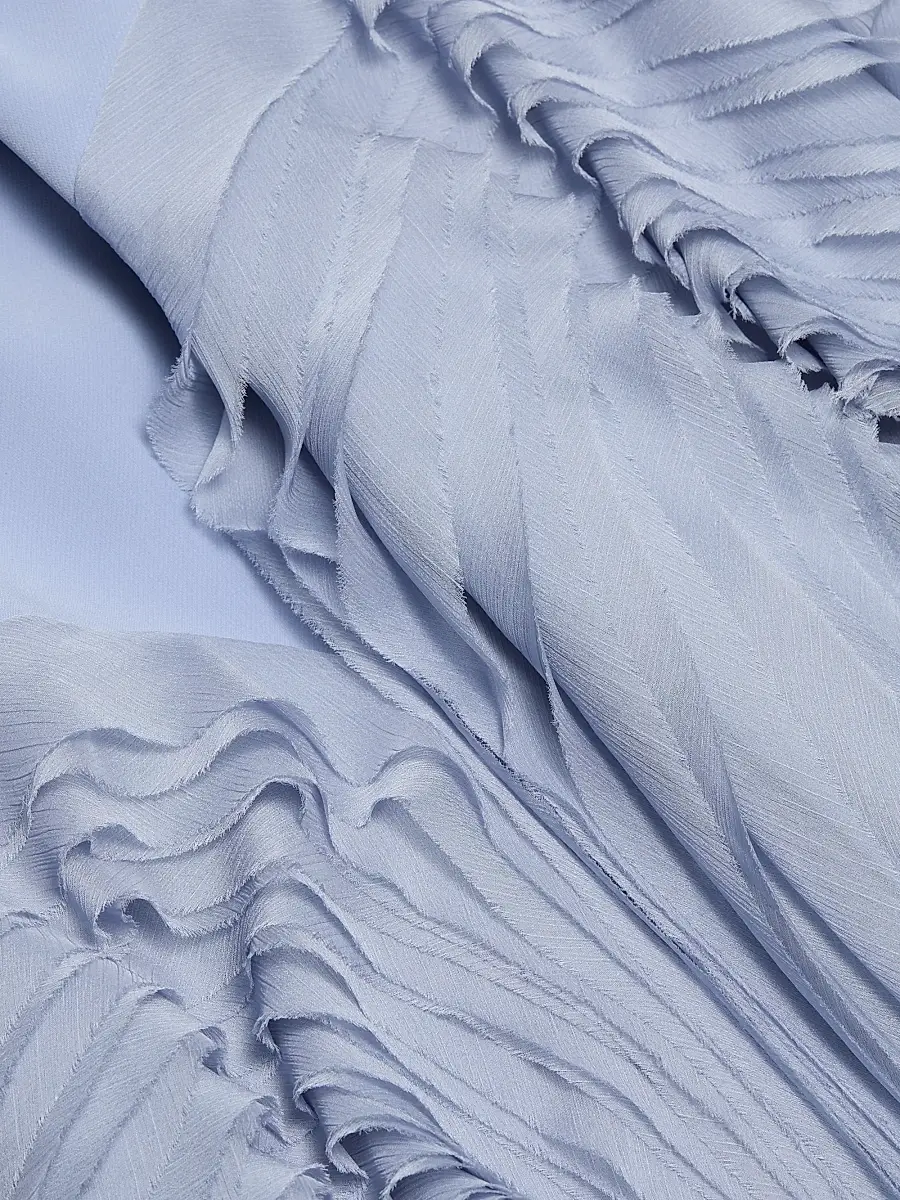 Amur Women's Elani Pleated Halterneck Gown | Thumbnail 7