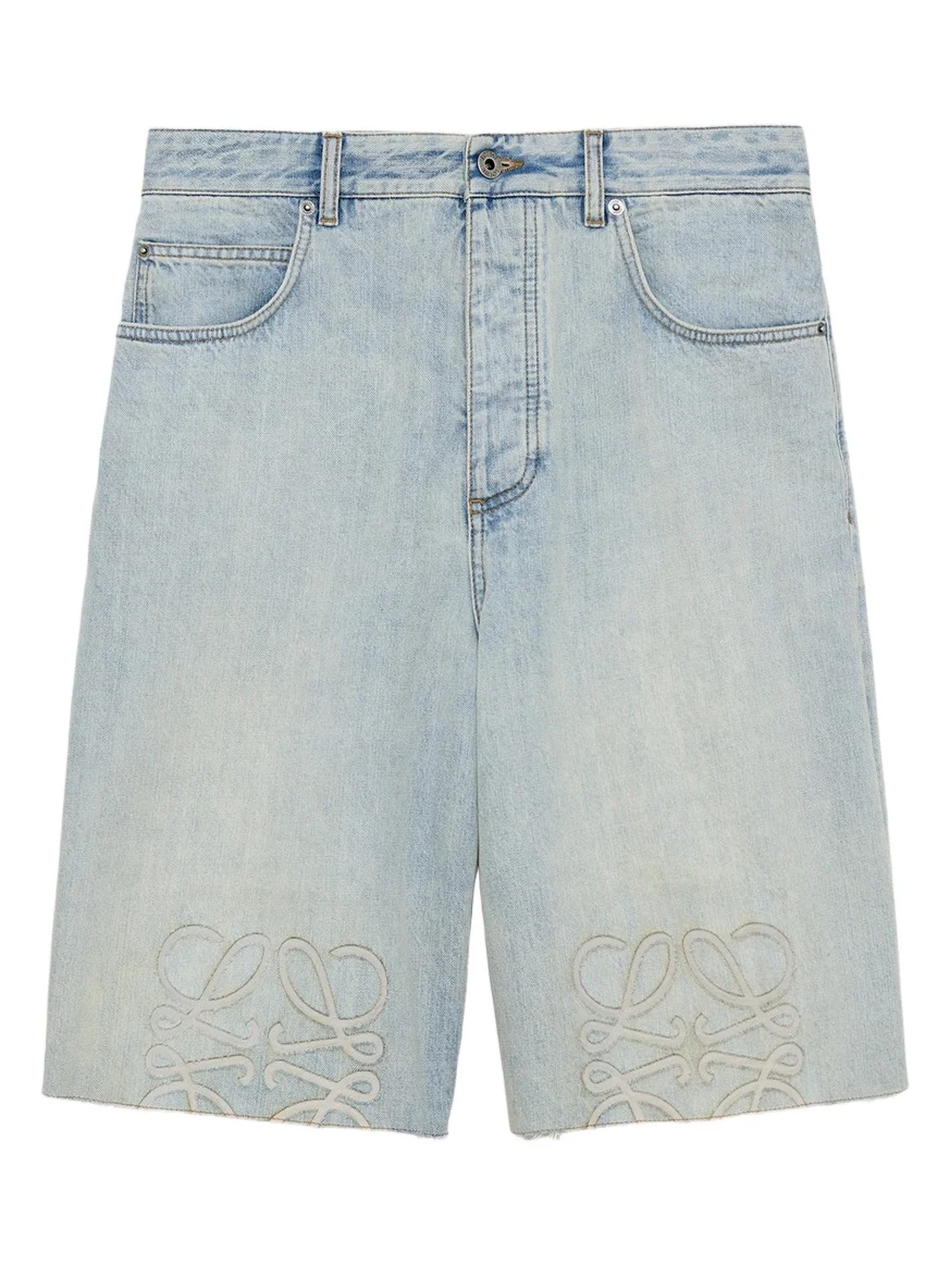 Men's Anagram Denim Shorts Men's Anagram Denim Shorts