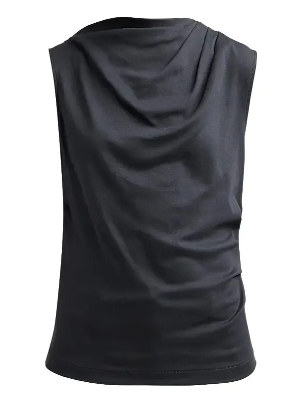 Women's Draped Pima Cotton Top Women's Draped Pima Cotton Top