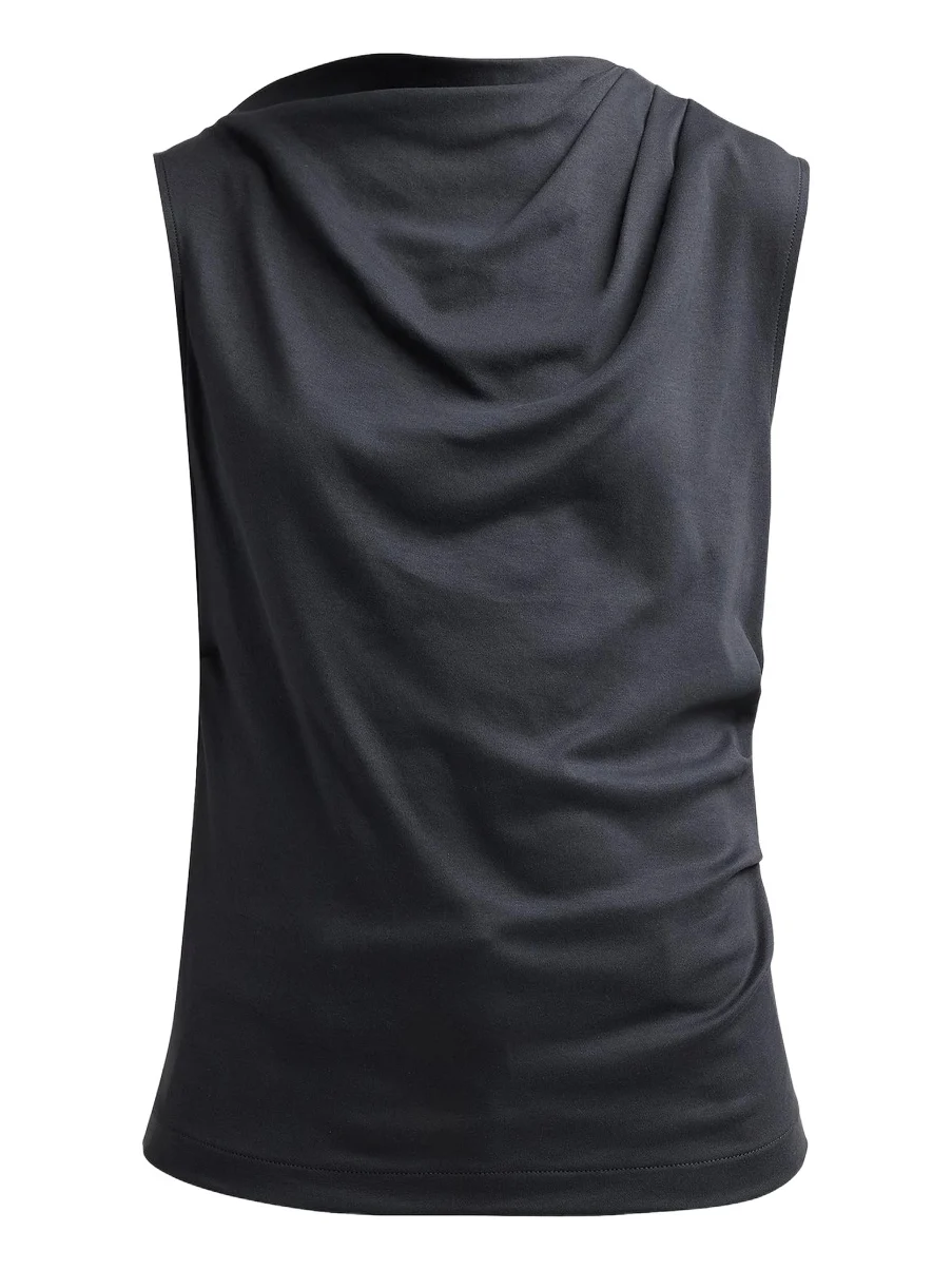 Women's Draped Pima Cotton Top