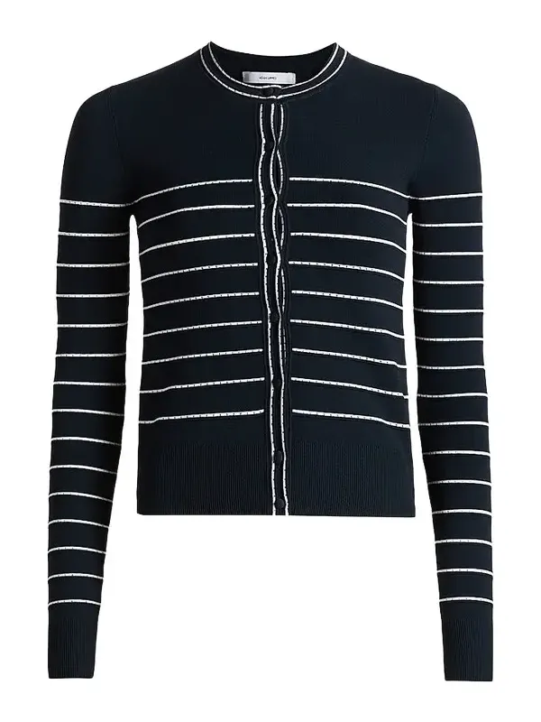 Women's Faye Compact Jacquard Cardigan Women's Faye Compact Jacquard Cardigan