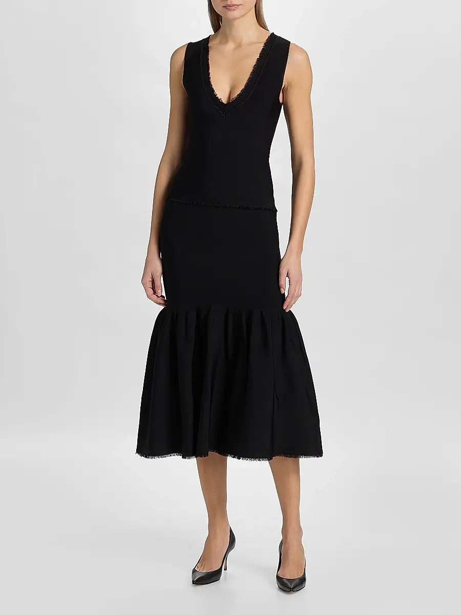 Adam Lippes Women's Ria Fringe-Edge Top | Thumbnail 2 Adam Lippes Women's Ria Fringe-Edge Top | Thumbnail 2