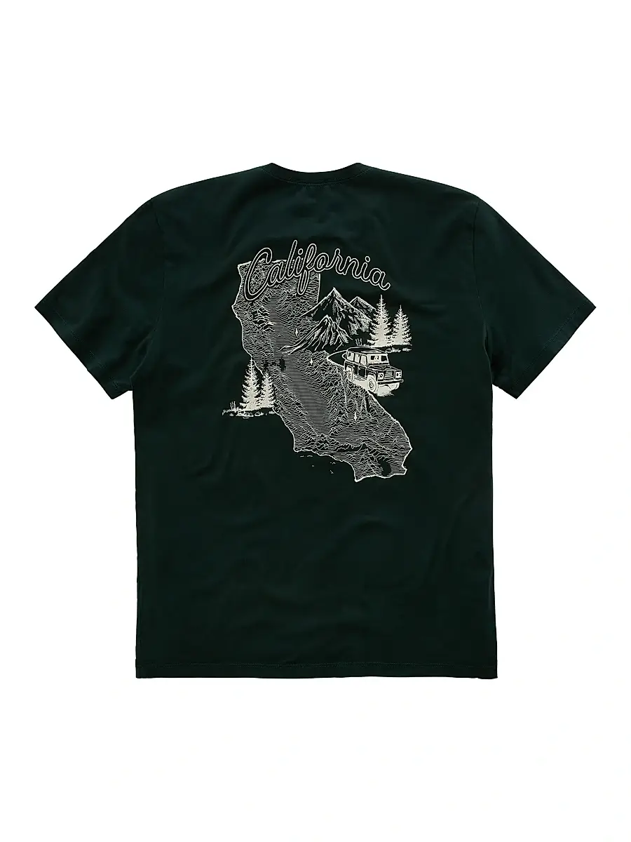 AG Jeans Men's Bryce California Road Trip Crewneck T-Shirt | Thumbnail 2 AG Jeans Men's Bryce California Road Trip Crewneck T-Shirt | Thumbnail 2