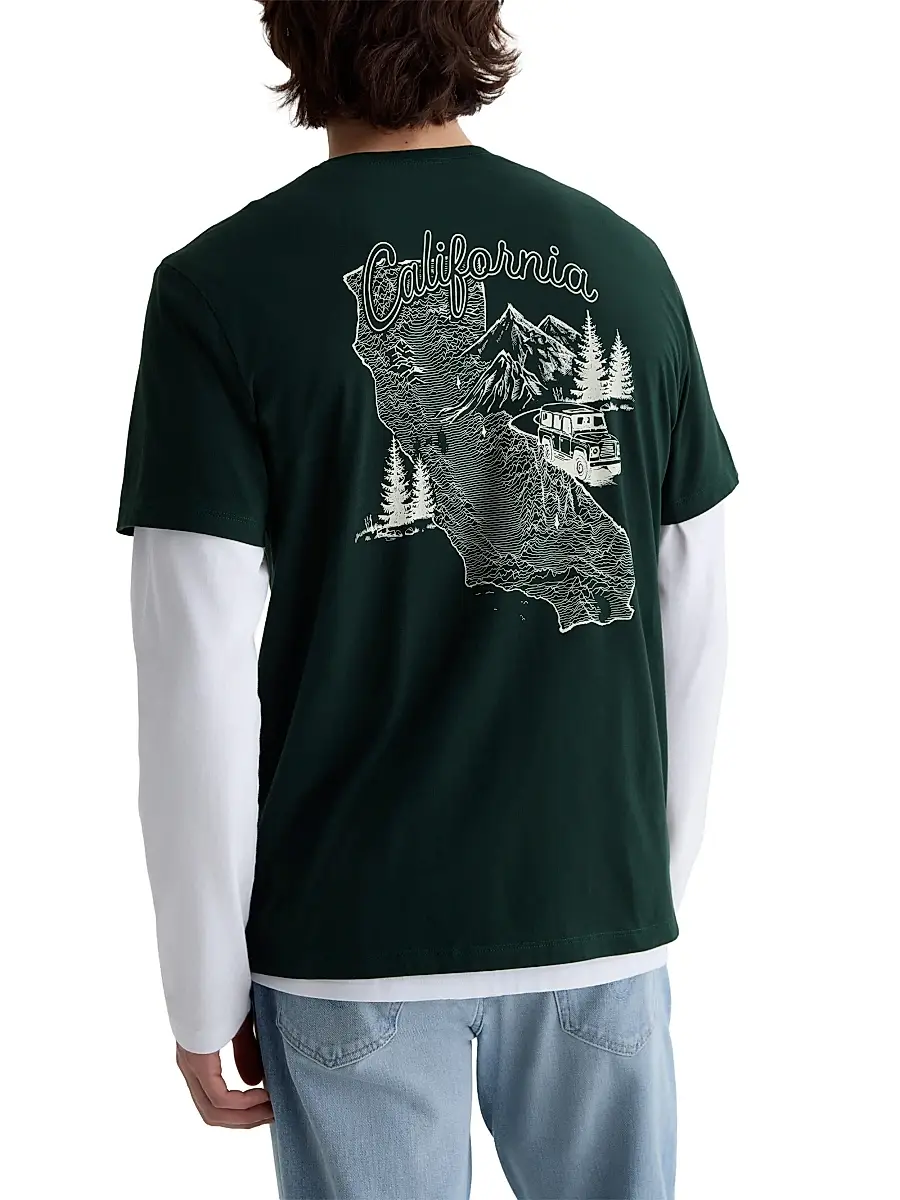 AG Jeans Men's Bryce California Road Trip Crewneck T-Shirt | Thumbnail 6 AG Jeans Men's Bryce California Road Trip Crewneck T-Shirt | Thumbnail 6