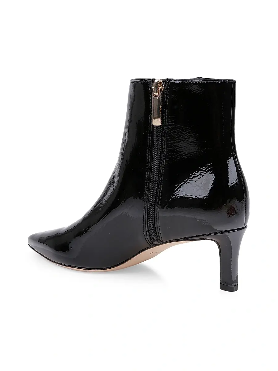 L'Agence Women's Lilly 75MM Patent Leather Ankle Boots | Thumbnail 3 L'Agence Women's Lilly 75MM Patent Leather Ankle Boots | Thumbnail 3
