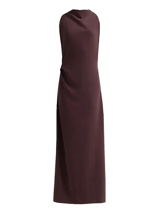 Women's Selena Double-Face Crepe Maxi Dress