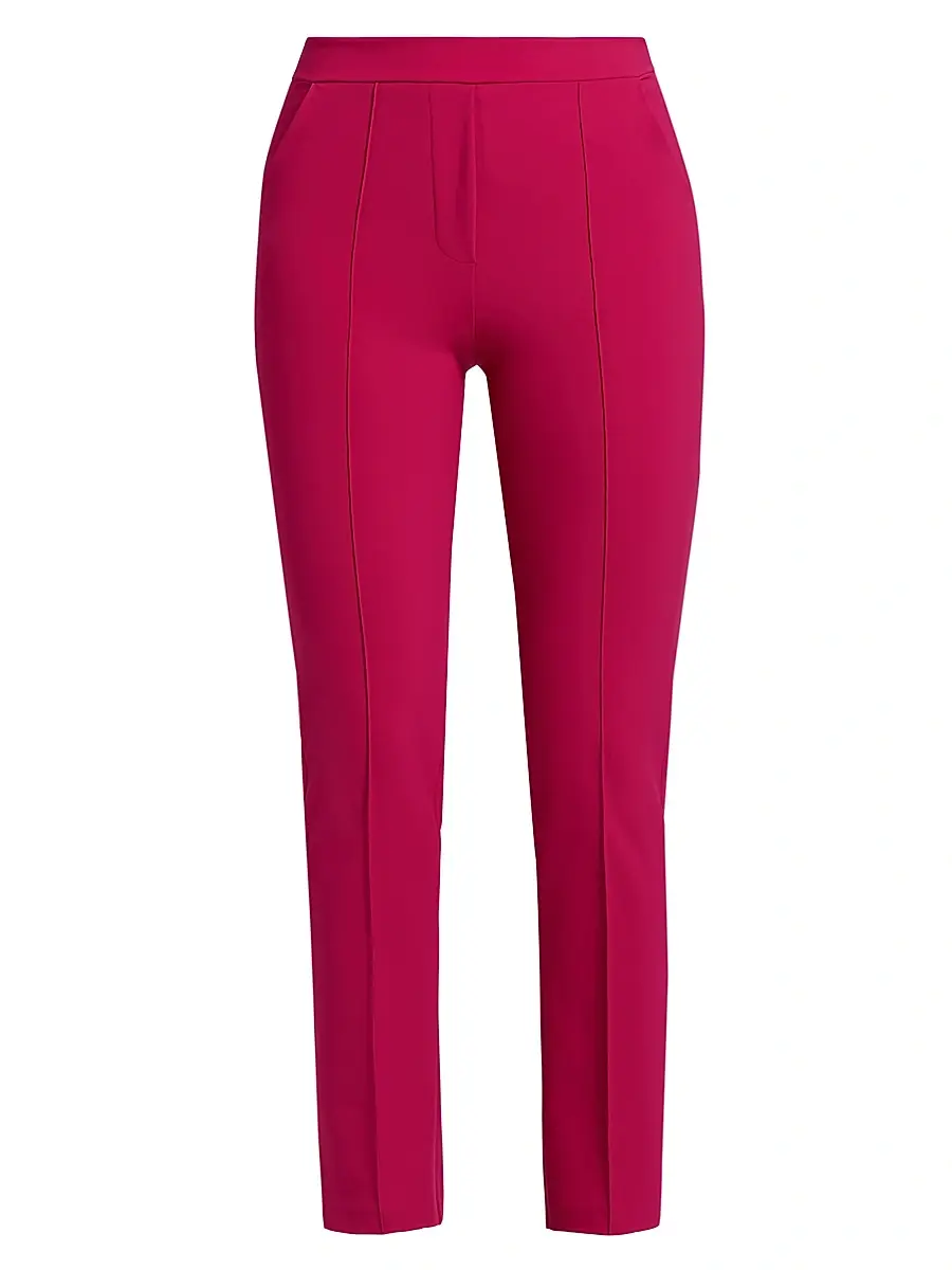 Chiara Boni La Petite Robe Women's Nuccia Crop Pants - Mauve Pink - Size 16 | Image 1 Chiara Boni La Petite Robe Women's Nuccia Crop Pants - Mauve Pink - Size 16 | Image 1