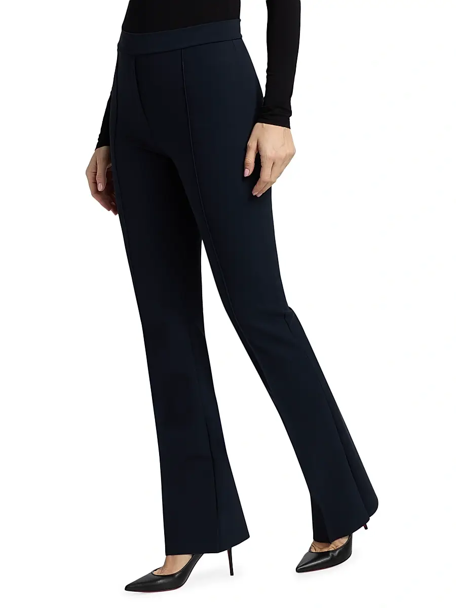 Chiara Boni La Petite Robe Women's Maren Crease-Front Pants | Thumbnail 4