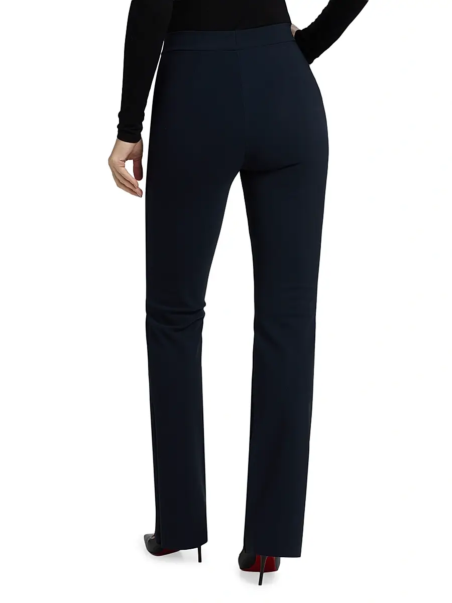 Chiara Boni La Petite Robe Women's Maren Crease-Front Pants | Thumbnail 5