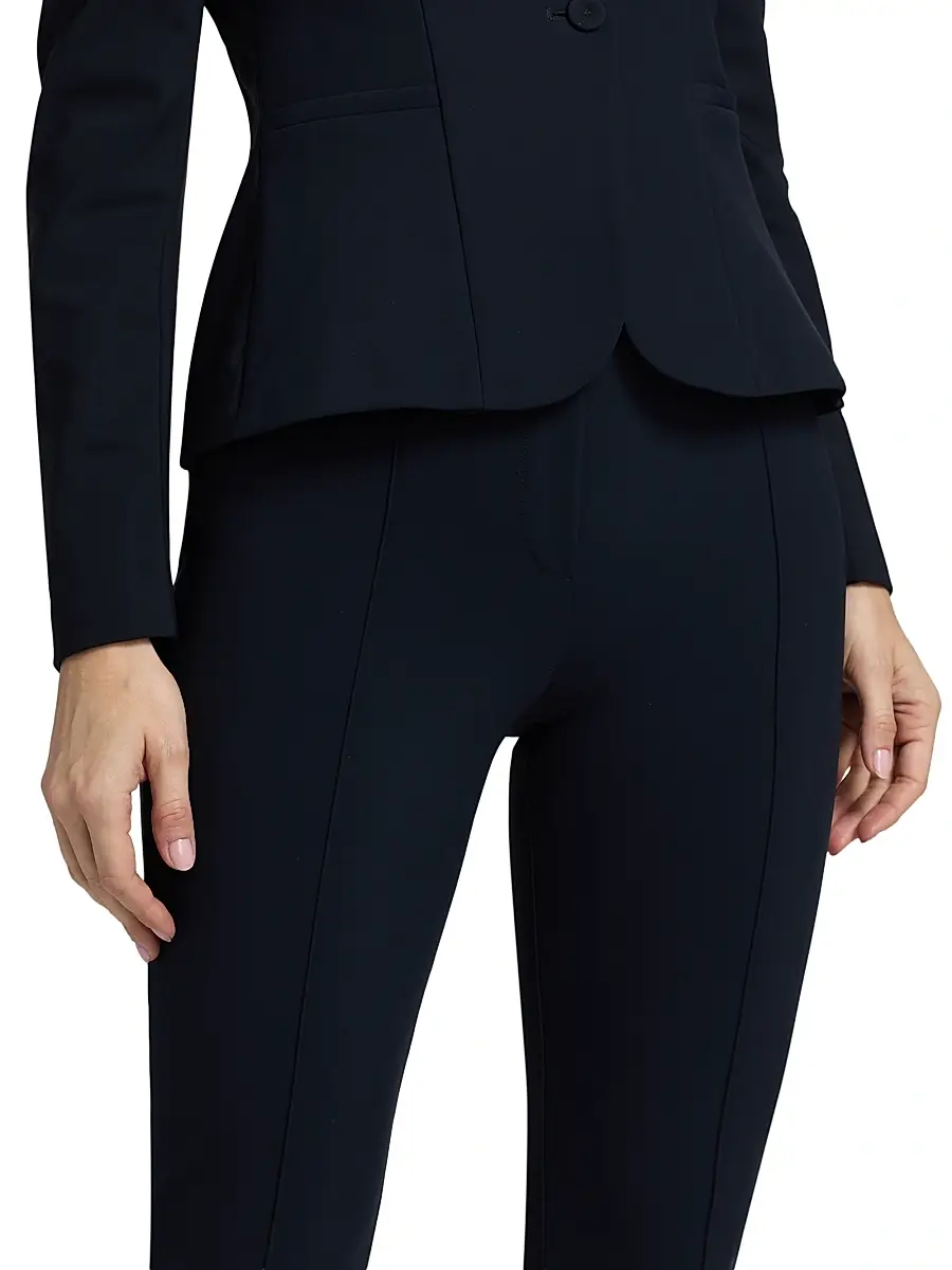 Chiara Boni La Petite Robe Women's Maren Crease-Front Pants | Thumbnail 6