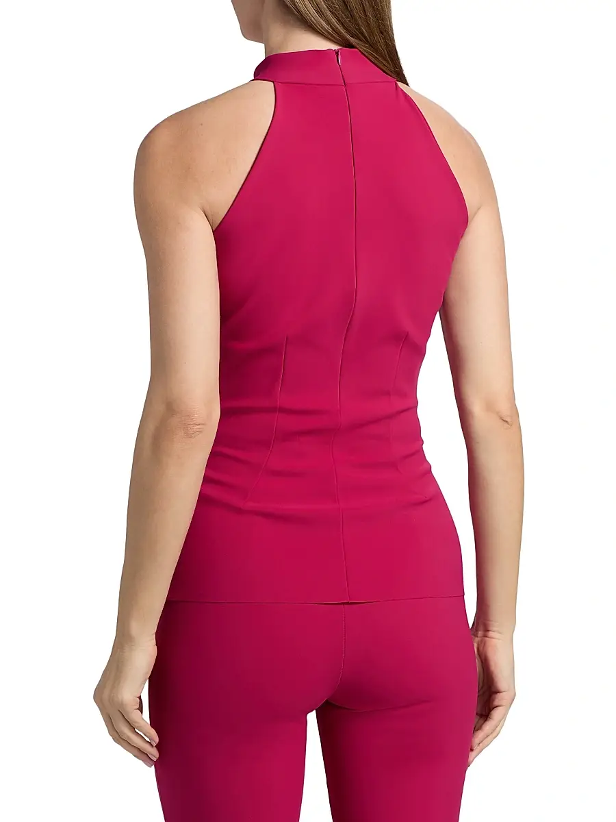 Chiara Boni La Petite Robe Women's Adeva Halterneck Top | Thumbnail 5 Chiara Boni La Petite Robe Women's Adeva Halterneck Top | Thumbnail 5